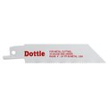 L.H. Dottie 4" L x Metal Cutting, 18 Gauge and Under Cutting Reciprocating Saw Blade R424B